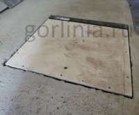 Люк напольный Стелс-КУ 870*800п короб утепленная серия