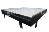 Люк напольный Стелс-КУ 970*600п короб утепленная серия